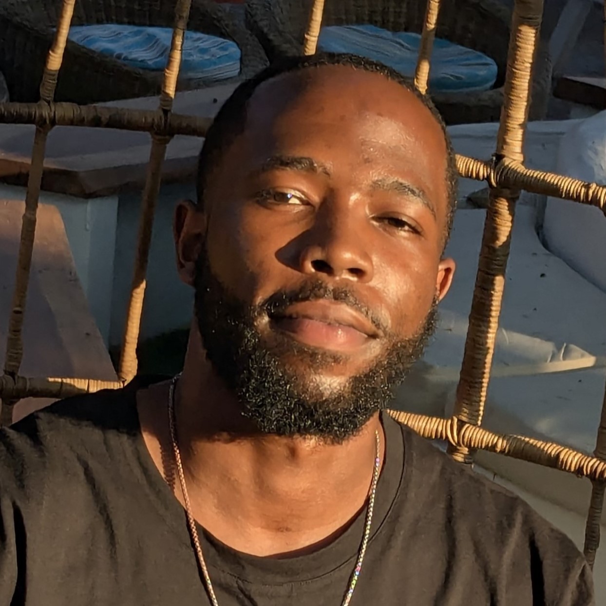 A placeholder avatar image for the portfolio owner.